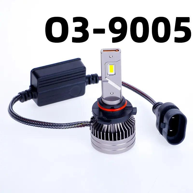 O3 LED汽车前大灯68W 12V 6500K 9006 HB4 汽车车灯LED大灯