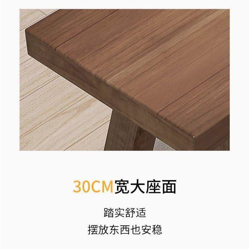 实木条凳椅子简约现代换鞋凳家用松木长凳可订北欧休闲餐椅长条P^