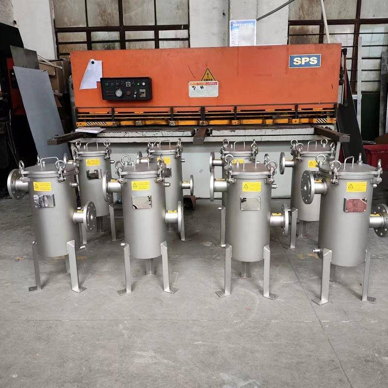 不锈钢篮式过滤器支腿亏管道预处理过滤可定夹套大流量等