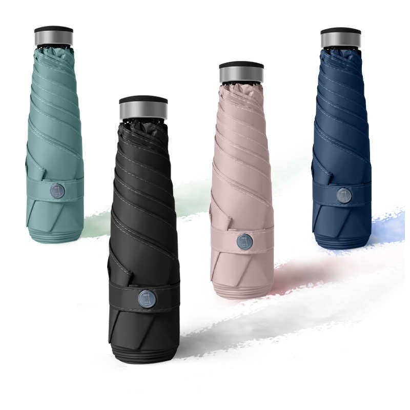 超轻五折纯色黑胶遮阳防晒伞精品礼品便携带女士口袋伞太阳伞女士,居家日用,伞,淘宝优惠券,粉丝福利购,淘宝优惠卷