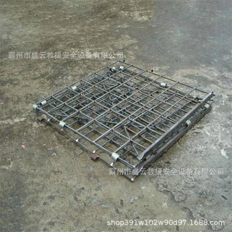 防汛救灾0.5立方蓄水铁笼快捷灵活储水钢筋笼三角形折叠存水笼