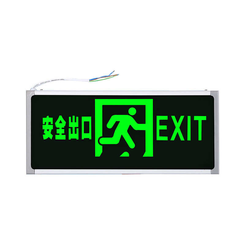 厂家直销应急指示灯具600*200壁挂式吊装LED应急消防标志灯