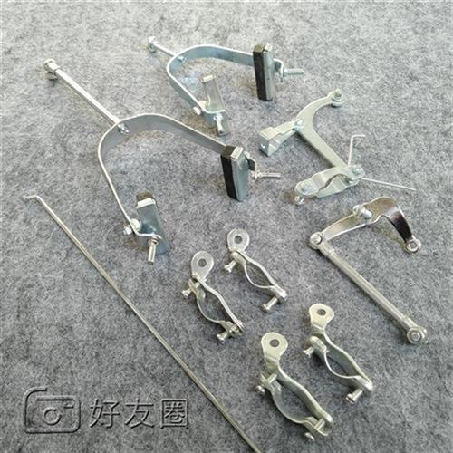 适用老凤凰单车硬刹前后刹门刹车装置配件26寸28寸经典老式自行车