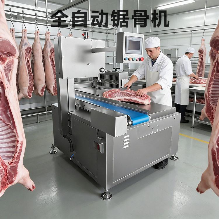 全自动锯锯骨机商用猪排牛排切割设备广州源头工厂