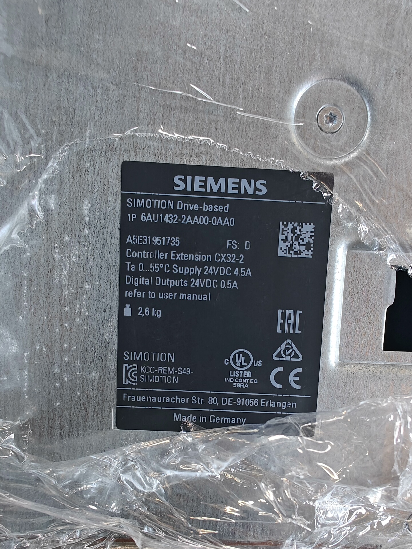 西门子SIMOTION Drive-based控制器扩展CX