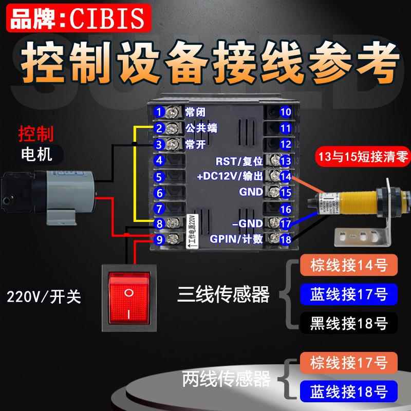 红外线自动感应计数器电