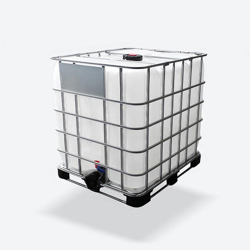 1000L带铁架化工吨桶1吨方形吨液体原料存储密封方桶塑料桶