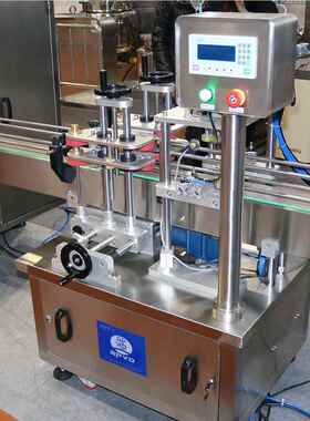 全动旋盖机流水嘴盖喷雾泵线头塑料鸭盖搓盖机化OFQ妆品水瓶拧盖