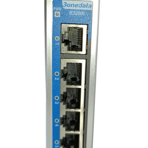 三旺 IES2005-P(12-48VDC/24VAC 3onedata 5电口百兆非网管交换机