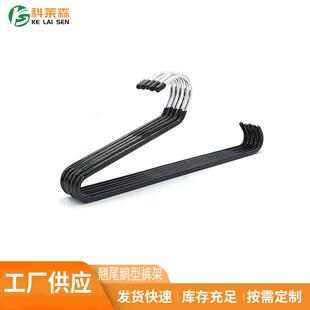 跨境衣帽架正向鹅型裤架翘尾防滑无痕裤挂多功能收纳吊带裤架