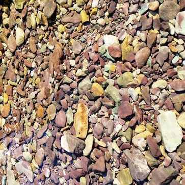 造景1现货供应鱼缸过滤底缸流石铺底10cm 用沙水-溪原生水族