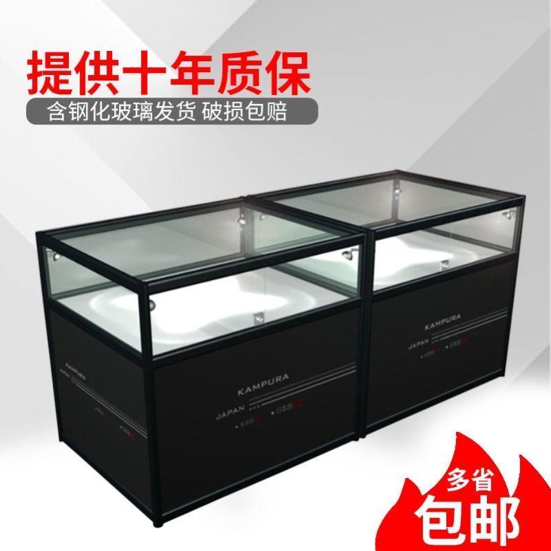 玻璃饰品柜台展示柜货架珠宝展柜精品柜子玉器烟酒古玩首饰陈列柜