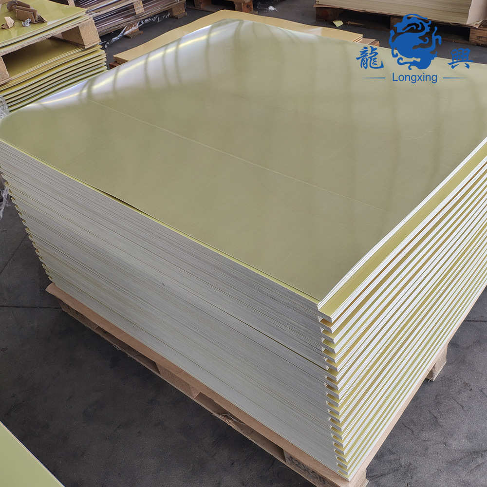 FR-4 1.5 12/0黄色单面环氧板玻璃纤维板基材太阳能光伏板CCL接料