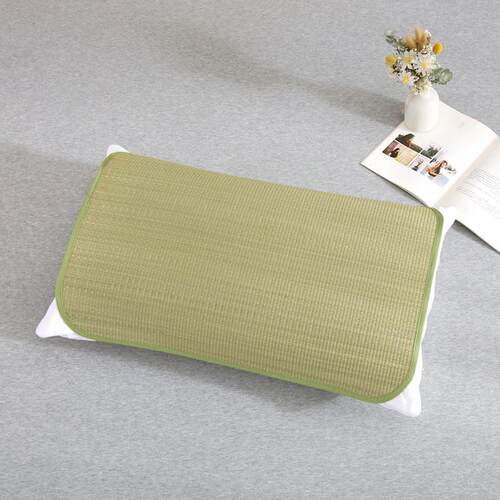 新款直销草席枕片枕席夏季双面草席枕套子成人学生枕头套枕巾儿童