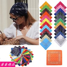 European American scarf outdoor riding turban bandana 方头巾