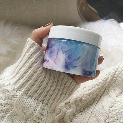 slime, blue purple cloud mud, ins toy sedimentation mud, s