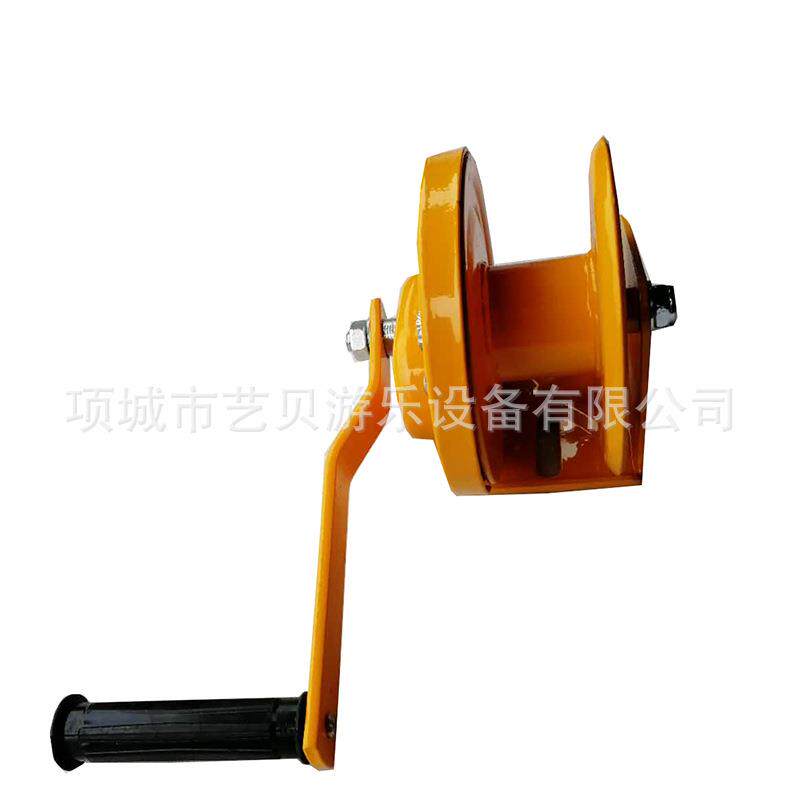儿童商用手摇蹦极蹦床配件手摇器户外折叠蹦极手摇把供应