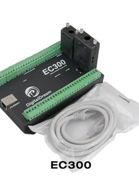 运动控制器以太网mach3雕刻机控制器数控机床控制EC300 3/4/5/6轴