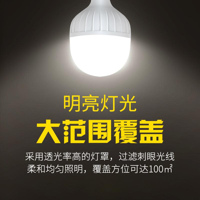 太阳EDL充电灯泡球泡灯地摊夜市灯能移动露户外走廊营停电TSH-SS-