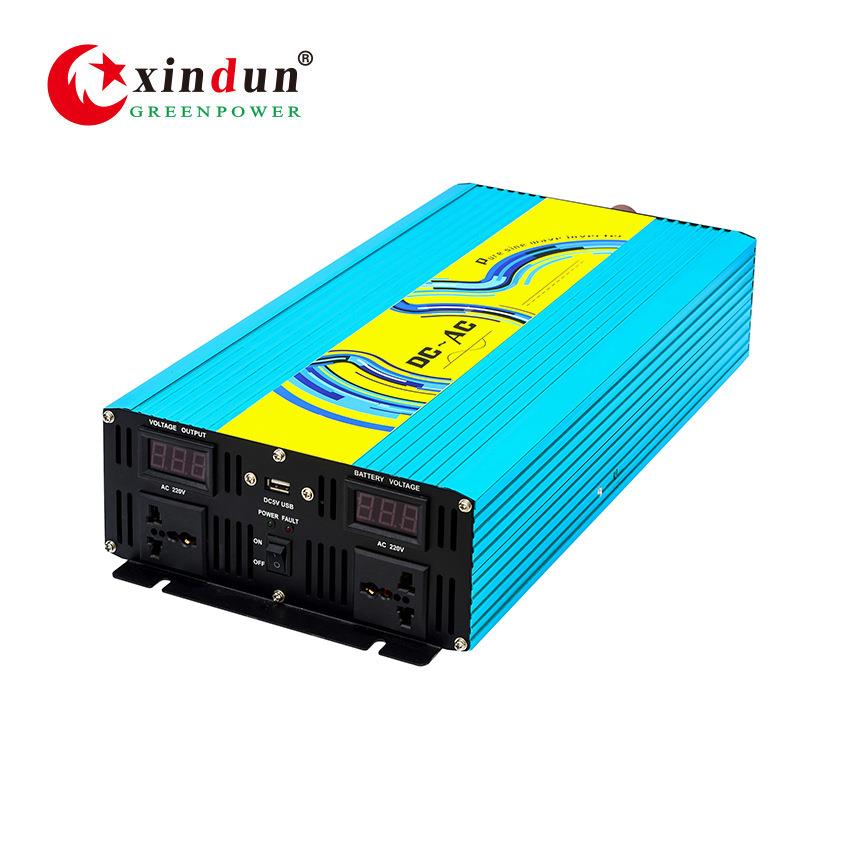 车载电源逆变器24V直流电转交流电逆变器大功率2KW3KW电源转换器