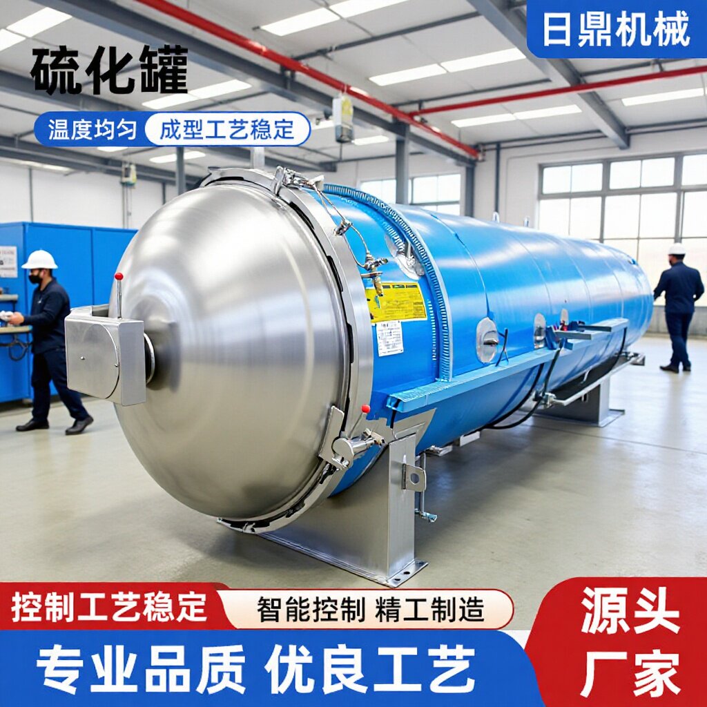 不锈钢电加热蒸汽硫化罐塑胶跑道颗粒硫化罐 PLC全自动硫化罐