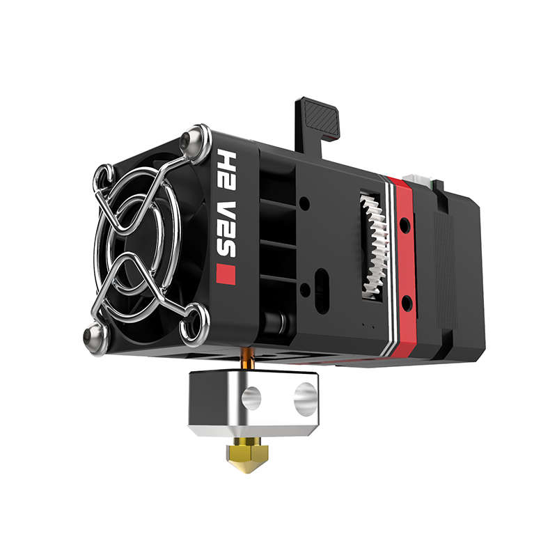 BIQU H2 V2S近程挤出机3D打印机配件双齿轮轻量打印头全金属套件