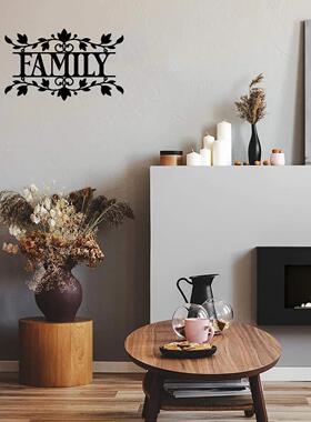金属家庭标牌 金属家庭墙壁装饰 家庭墙壁艺术 家庭墙壁标志 家庭
