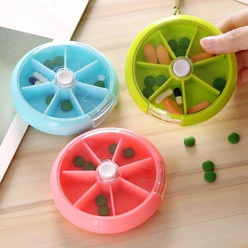 week small mini portable medicine storage box pill case