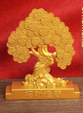 采购产品钱树装饰品，四面八方的钱树，家庭客厅，办公室桌面装饰