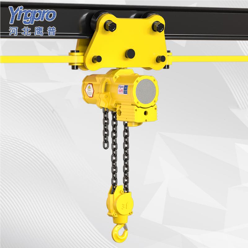 气动单芦轨吊厂家煤安DQ20资质矿用悬挂车运输气动葫吊气单动轨吊