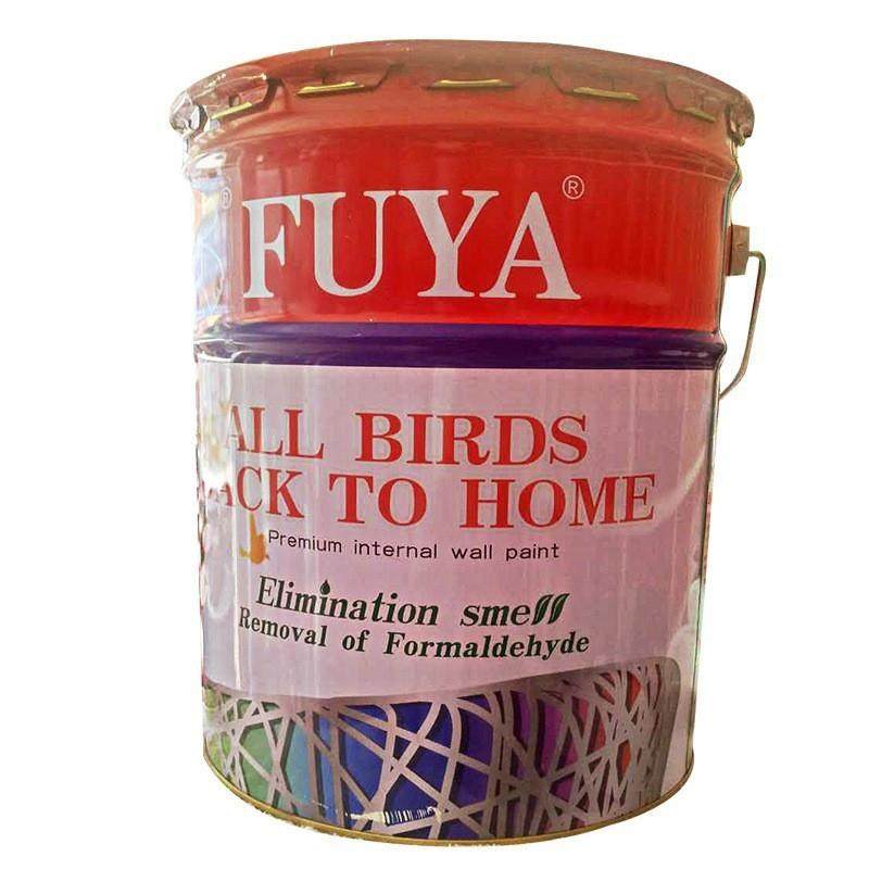 富亚百鸟归巢室内装饰漆墙面漆内墙涂料乳胶漆21kg环保抗甲醛