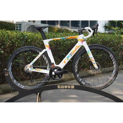 TFSA JH10 碳纤维公路车 破风气动全内走105 7170大套公路自行车