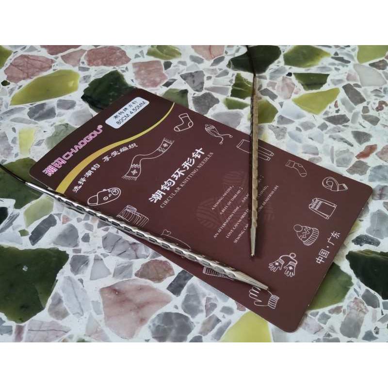 X1AW 潮钩牌方针，环形针80 60CM，编织工具，棒针工具，方针  毛