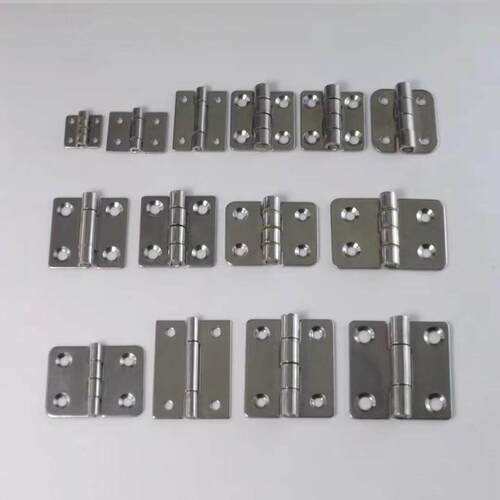 不锈钢304重型平开冲压工业机械设备盖子合页配电箱折叠铰炼加厚