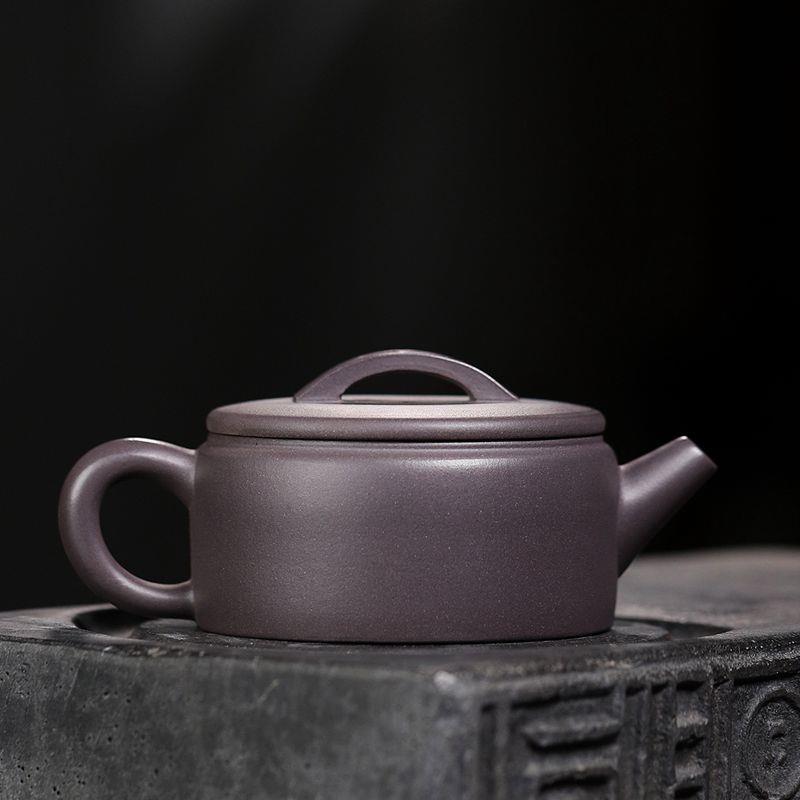 紫砂壶名家手工制汉瓦壶 泡茶壶原矿天青泥家用茶具 宜兴
