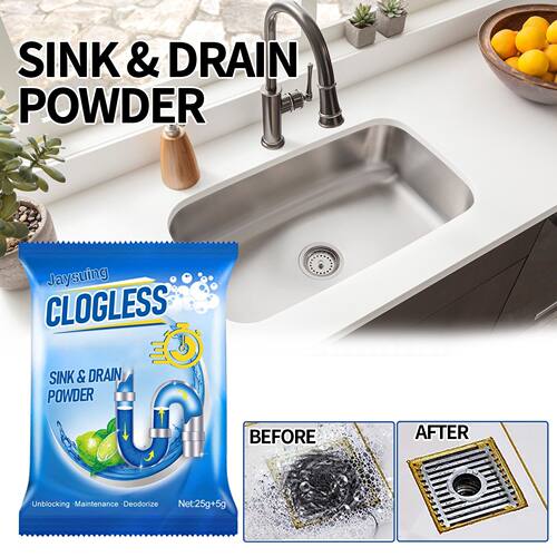 Jaysuing Drain Unblocker Powder - For clearing clogged drain