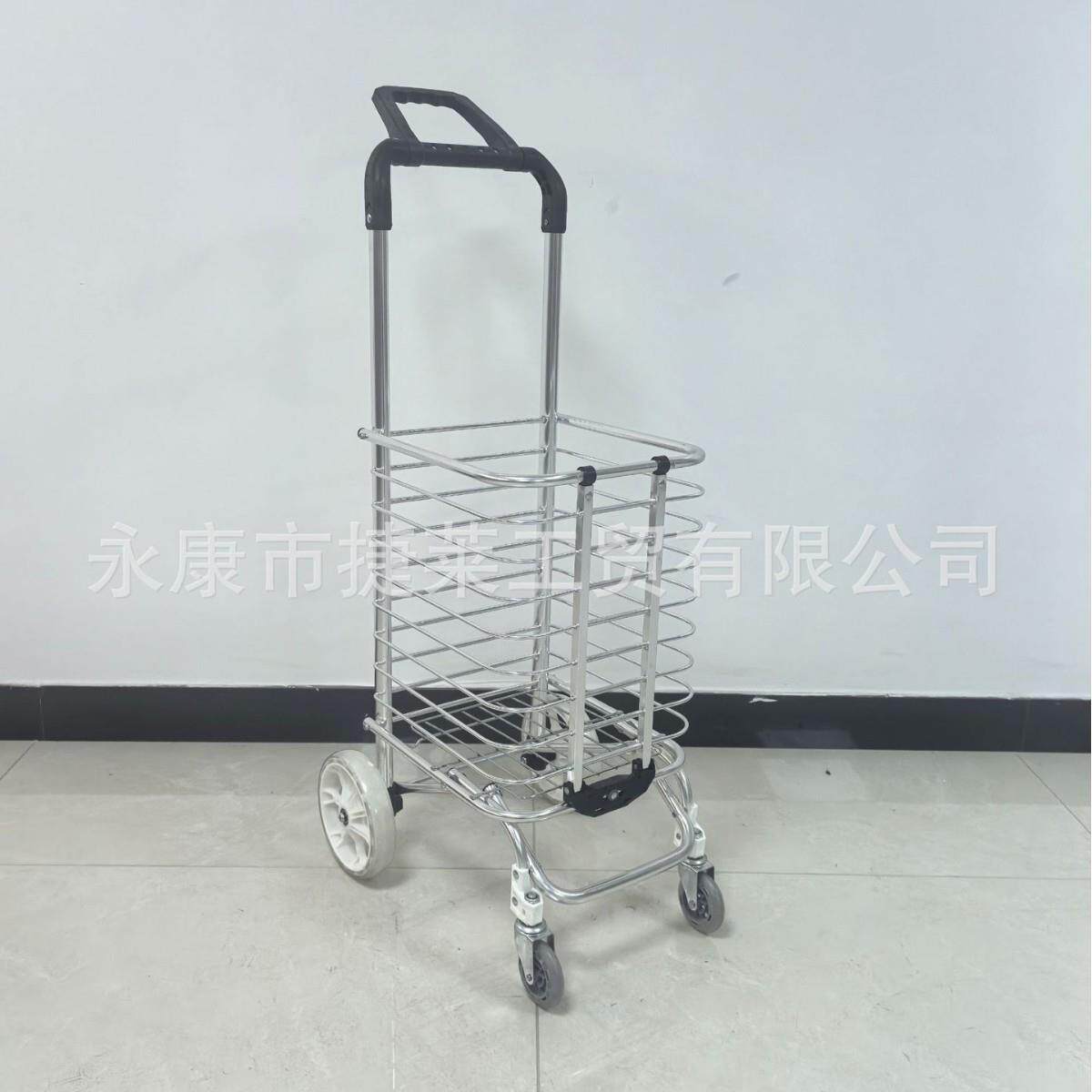 购物车折叠拉杆车布袋小拖车老年人买菜取快递小拉车超市行李车