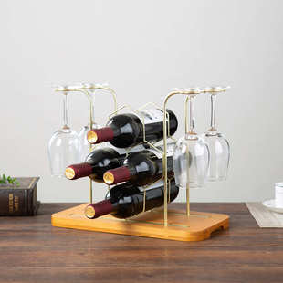 创意欧式红酒架酒杯架倒挂摆件高脚杯架高档酒杯子架酒柜装饰家用