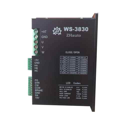 WS-3830 无刷驱动器 有霍尔 无霍尔