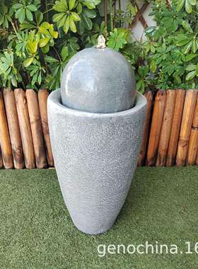 组合式插电款园林户外室内庭院公园流水景观简易风喷泉装饰-3