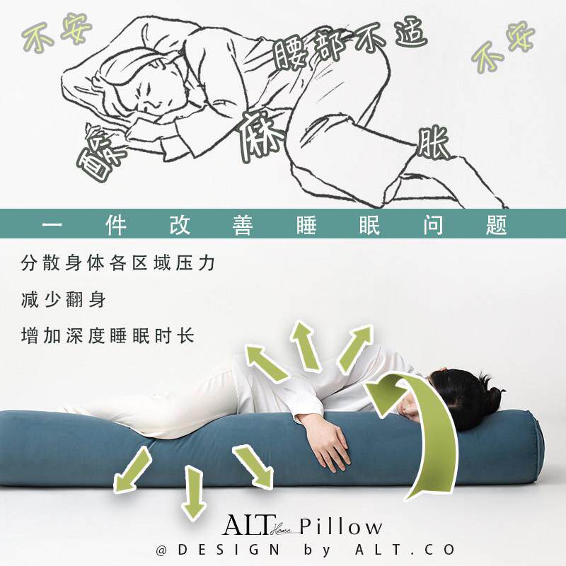 圆拆柱头形长条抱枕生睡觉夹腿专用可洗孕妇侧RH-CTZ-0睡女床上男