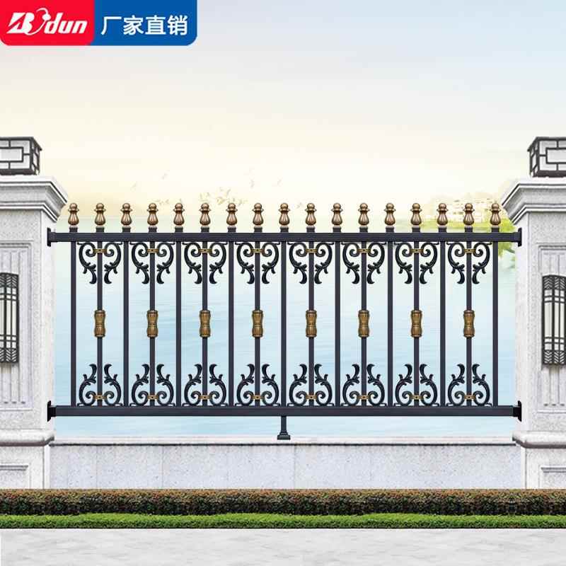 博盾铝合金护栏别墅庭院栅栏铝艺围墙栏杆欧式室外新款围栏工厂
