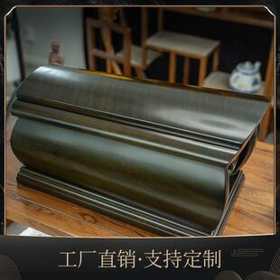 阴沉木棺材金丝楠木乌木小寿材高档老料骨灰盒迁坟殡葬用品寿盒
