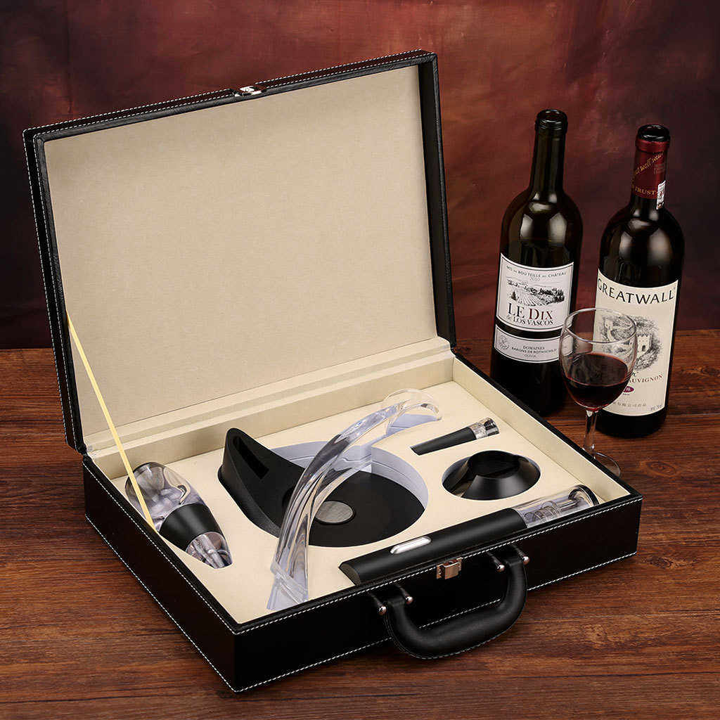 开瓶快速套装酒具酒具醒酒器盒装醒酒电动红酒醒酒皮 器器器