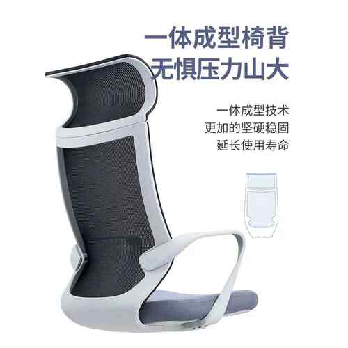 主管高管办公椅网布靠背会议椅职员椅电脑转椅人体工学椅子