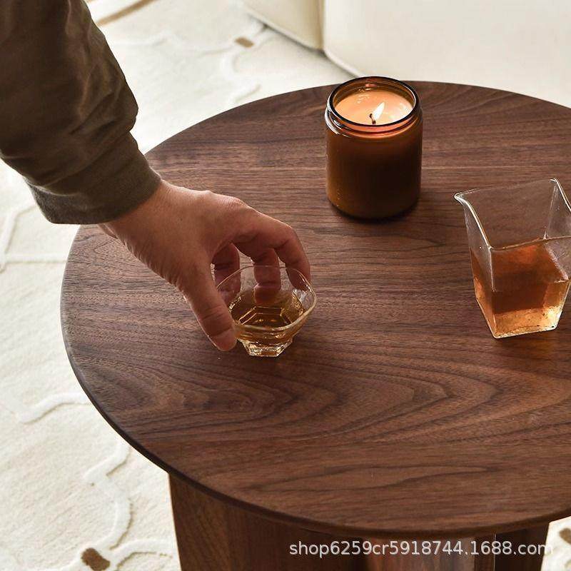 厂家直销家用圆形边几客阳台小茶JLS桌子厅现约代简实茶几小户型