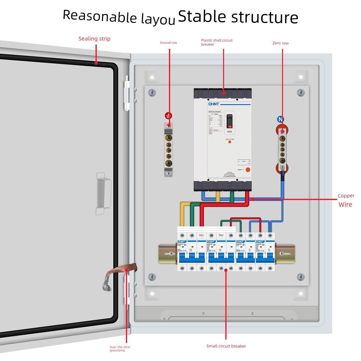 定制低压成套配电箱户外防雨不锈钢路灯控制箱三相四线制电源开关,电子/电工,配电控制柜/控制箱,淘宝优惠券,粉丝福利购,淘宝优惠卷