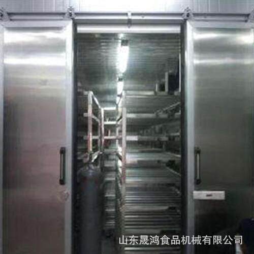 晟鸿牛肉低温湿解冻机牛四分体解冻库冻肉解冻设备
