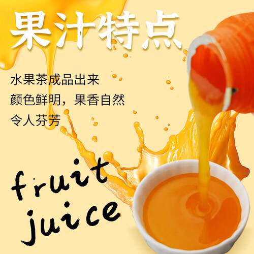 网红一桶水果茶 专用浓缩果汁缤纷水果浆风味饮料商用综合水果浆