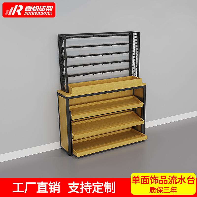 饰品中岛柜货架展示架手饰头箍耳环发夹头饰项链文具杂货铺精品店